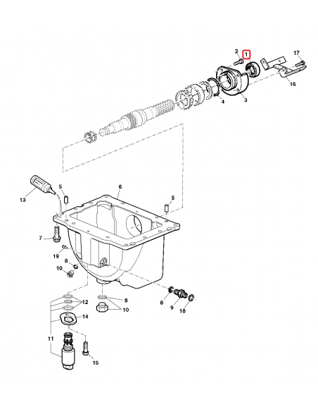 Seal Ø 44.45x63.50x12 mm 01030451B