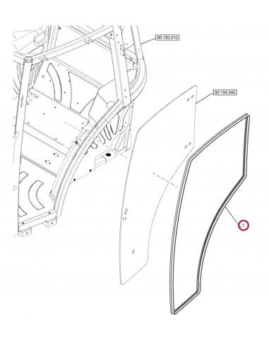 Cheder Geam Usa CNH 84396397