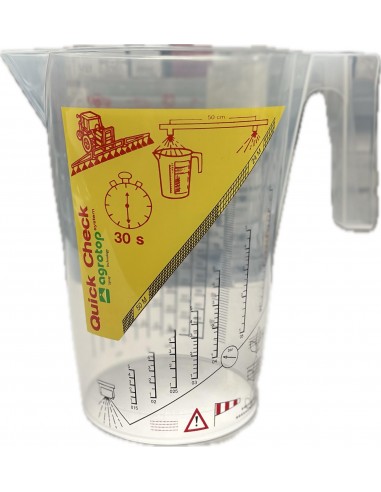 Pahar, Cana Gradata 2L Agrotop Quick Check