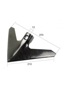 Duckfoot Sweep 270x6 mm Farmet 3000236 2
