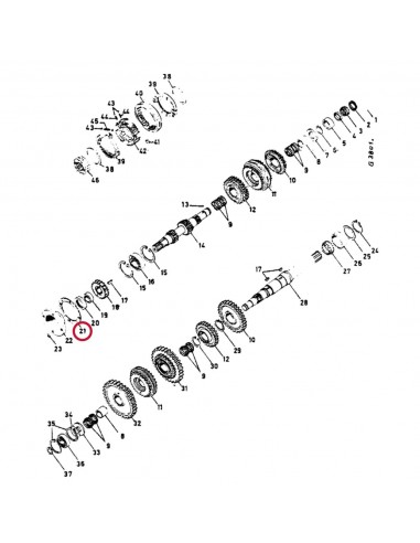 Gasket Case-IH 3134518R1, 3057294R2, 3134552R1