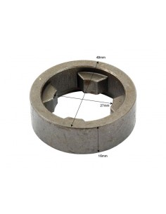 Coupling, Hydraulic Pump Ø 27x49x16 mm 5118569, 4621358, 153630030, 2997027, 300113001, 4621558, 82982577, 932100092, 4607588 2