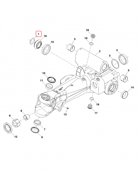 John Deere R222253, R134489