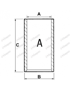 Camasa Motor Semifinisata Ø 111.76x116.97 mm - L208.53 mm (Fara Guler) 24/36-31K 2
