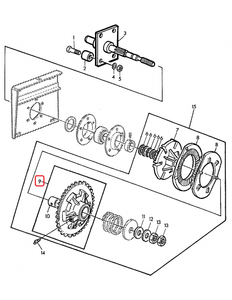 John Deere AZ41836, AZ40352, Z51590,