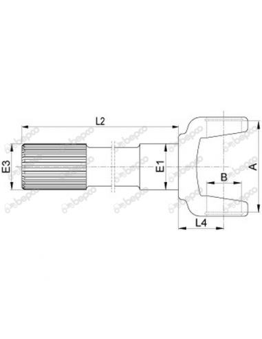 Fork, Yoke Z-21 John Deere AL37071