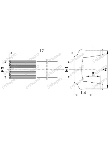 Furca Cardan Z-21 John Deere AL37071