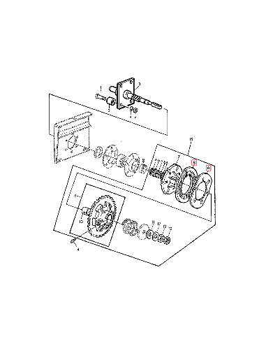 Slip Clutch, Header Z-34 John Deere Z12103