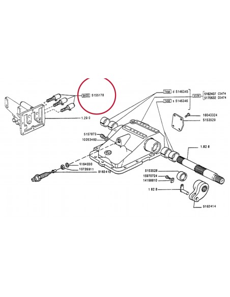 Electrovalva Fiat 5155178, 38400005