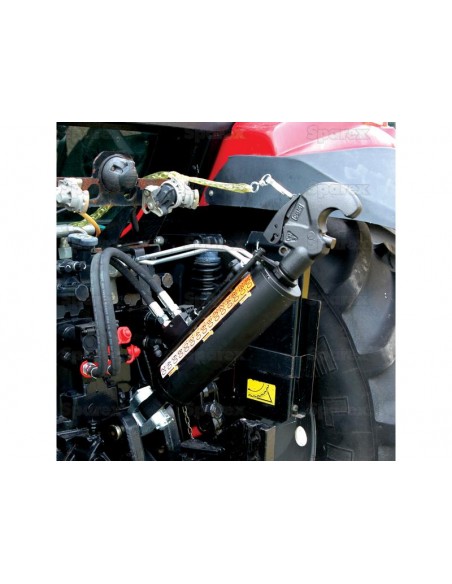 Hydraulic Top Link Cat.3/3 Knuckle and Q.R CBM Hook, Cylinder Bore 90 mm, Min. Length 690 mm