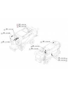 Hydraulic Filter Element 174 mm CLAAS 0007719570, 00 0771 957.0, HD519 2
