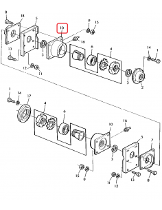 Lagar Rulment Tocator John Deere Z12798, AZ38055 2