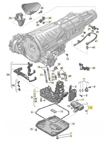 Filtru Intern Ulei Cutie Viteze Automata 0B5325429E