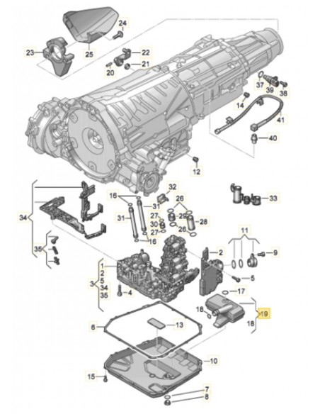 Filtru Intern Ulei Cutie Viteze Automata 0B5325429E
