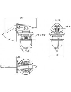 Ford New Holland E1ADKN9350B, DDN9350, 87295818, 81711943, 1711943, 81711941, 81711963, 73321358, E1ADDN9350 2