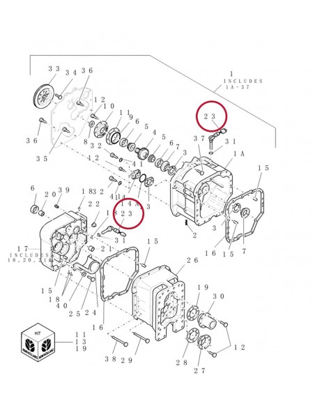 Ford Fiat 87413872, 86027316, 86502050