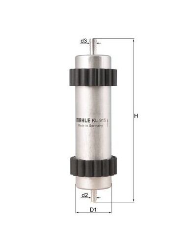 Filtru Combustibil Mahle KL915