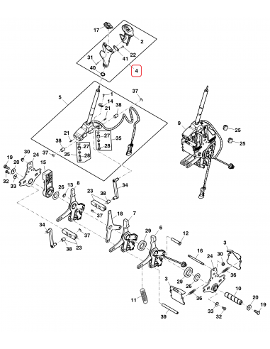 Maneta John Deere AL167625, L165838