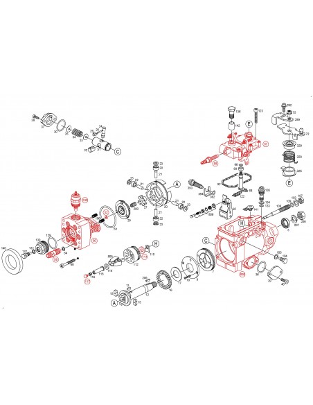 Pompa Injectie 0460426220, F312200710060, VE6/12F1150R534,  12272019, 1227017
