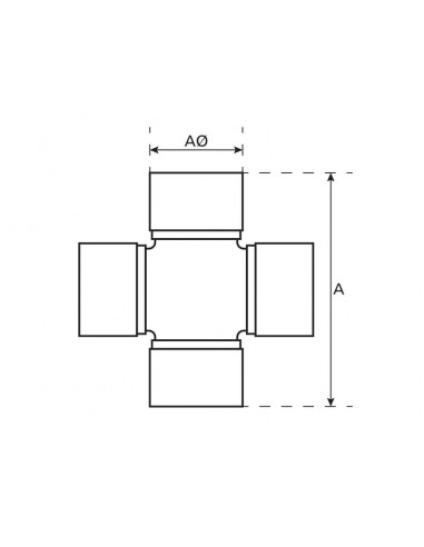 Universal Joint 29x80 mm