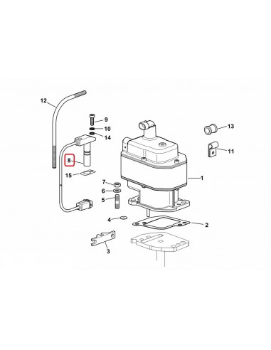 Sensor, Pick-Up SDF 2.7099.790.0, 270997900 2.7099.790.0