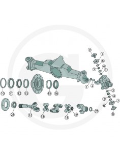 Simering 53.98x73.13x9.53 mm 070HH102 2