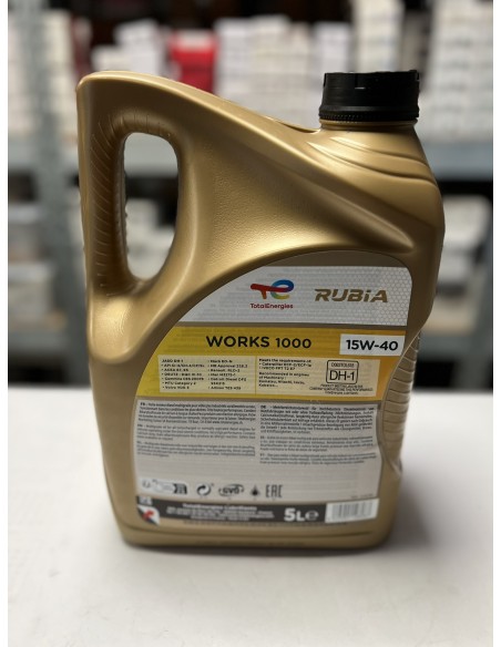 Ulei Total RUBIA WORKS 1000 15W-40 La 5L
