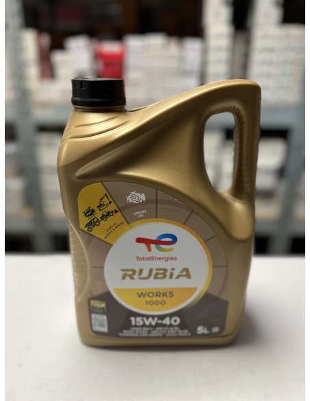 Ulei Total RUBIA WORKS 1000 15W-40 La 5L