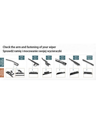 Lamela Stergator 550/340 mm Set