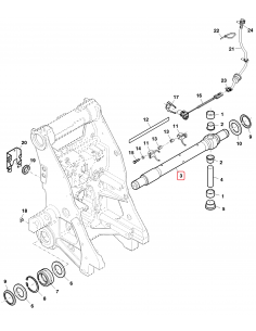 Ax, Tiranti Lateral John Deere R171692 2