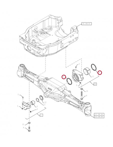 Fiat, Ford, New Holland, Steyr 5188607, 5140887, 5188606