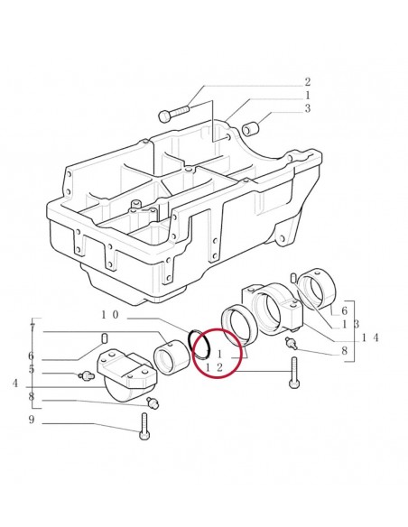 Fiat, Ford, New Holland, Steyr 5188607, 5140887, 5188606