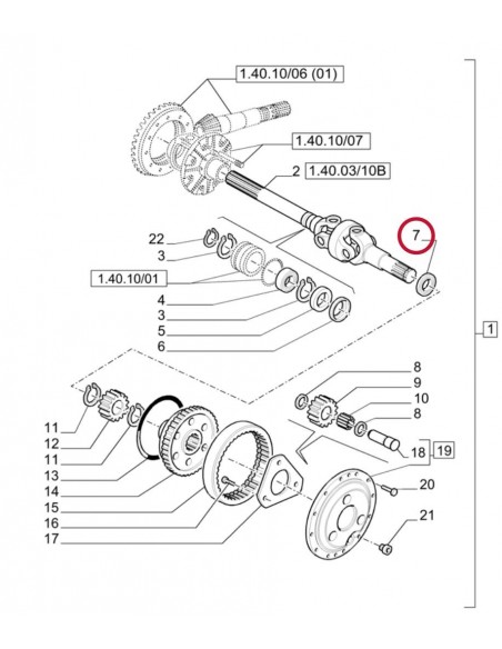Simering Ø 42x62x21.5 mm- 42-62-21.5 mm Simering Ø 42x62x21.5 mm- 42-62-21.5 mm
