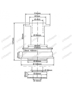 Kit Ambreiaj 23/200-300K 2