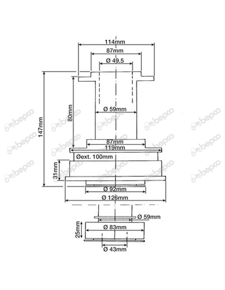 Kit Ambreiaj 23/200-300K