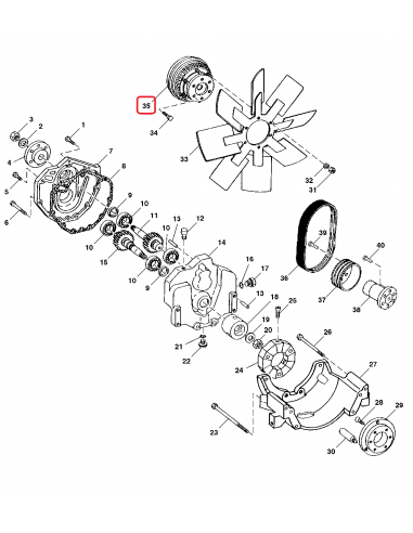 John Deere RE63002, RE62516, RE274869, 18103-4
