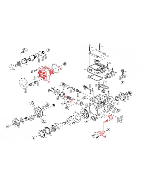 Pump, Fuel Injection 0470006007, 87803357