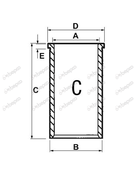 Camasa Motor Ø 105x108x214 mm F183200210140