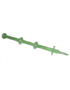 Shaft Upper Feeder 1750 mm John Deere AZ49361, AZ46343 2