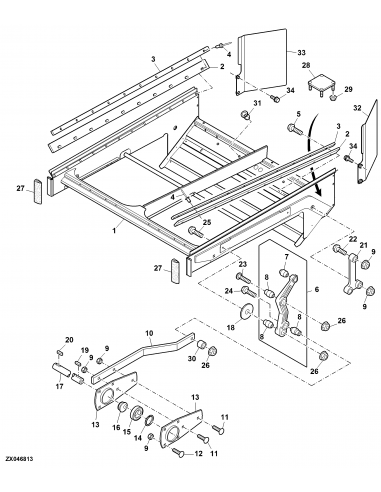 Bucsa Casa Sitelor 14x48x60 mm  John Deere AH125200