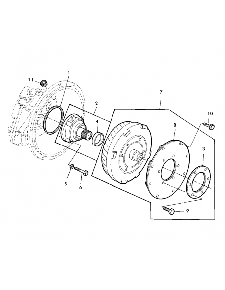 Pompa Hidraulica Transmisie (Torque Converter II) John Deere AZ56732, TURNER 3010, 911