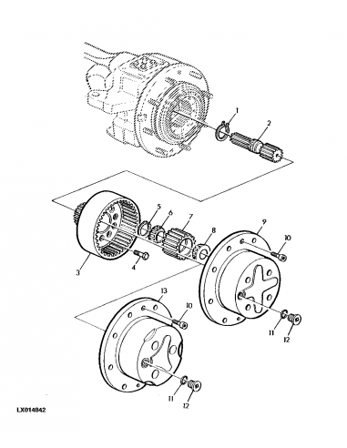 Rulment 37.96x54.70x15.99 mm  0750117734, 0750117633, AL117021, F514.300.020.410, F514300020410