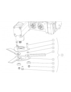 Knife 240.5x60x6 mm Capello 03.2021.01, 03202101 2