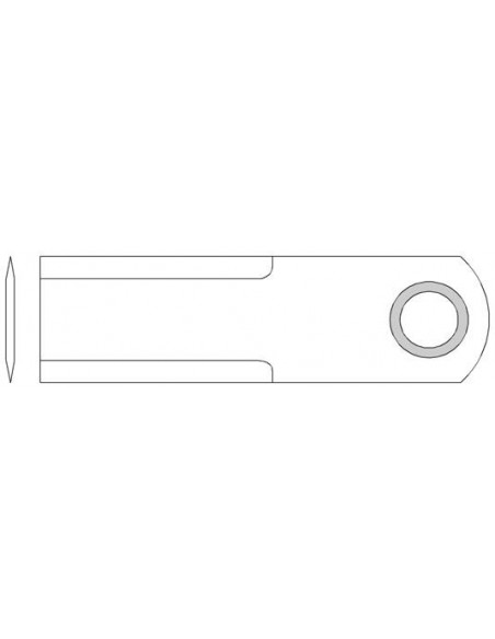 Cutit Tocator Ø 20-173x50x4 mm Claas 736872.0, 000736872, 000754116, 07368720, 736.872.0, 736872, 7368720, 754116