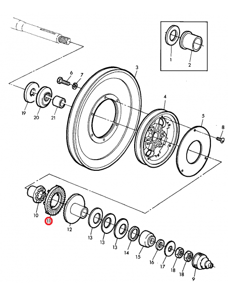 Cuplaj Intermediar John Deere Z10847