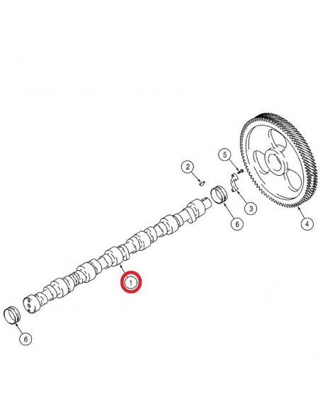 Ax cu Came Cummins 3966430, 3966431