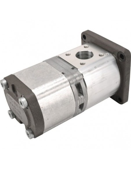 Hydraulic Gear Pump 19+11 Cm³ Fiat 47129337, 0517665307