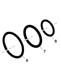 O-Ring Kit John Deere RE47392, R104554, R104555, R104556