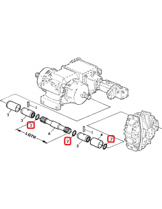 Siguranta 58 mm John Deere H133229