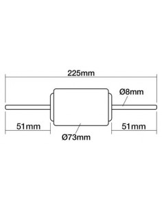 Motor Electric Aeroterma 12V Massey Ferguson 3310831M91, 3902321M91, 3907297M91. Landini 3900465M92, 3900465M91 2